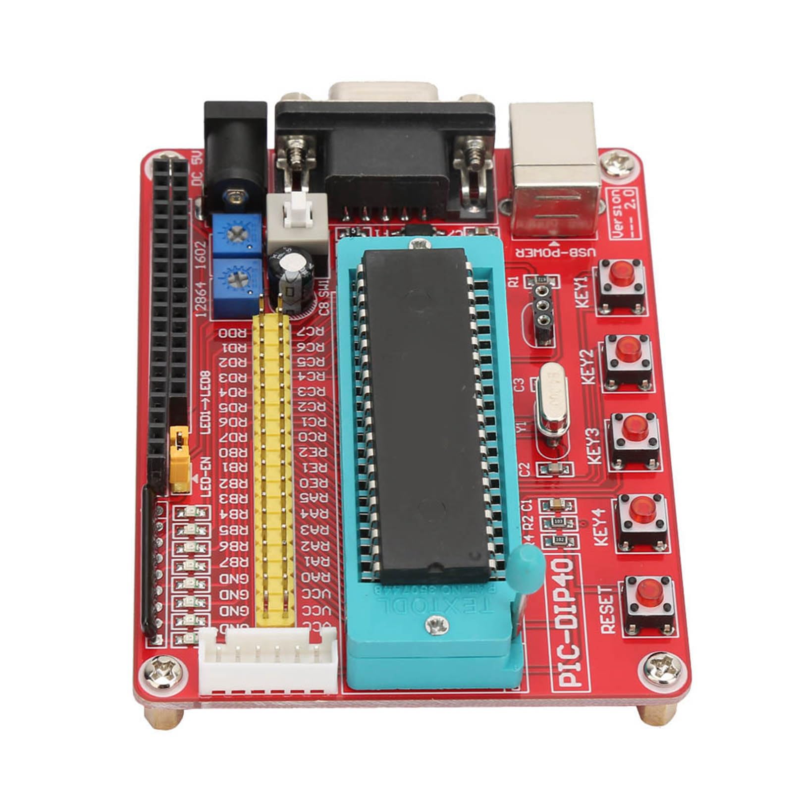 Amazon.com: Learning Board, 8051 Microcontroller Development Board ...