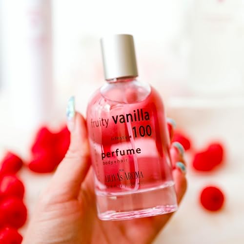 Miniatura 7 de Liliya's Aroma Fruity Vanilla 100 Eau de Parfum - Fragancia de larga duración, bayas, ylang-ylang y vainilla, perfume para mujer, 3.4 onzas líquidas