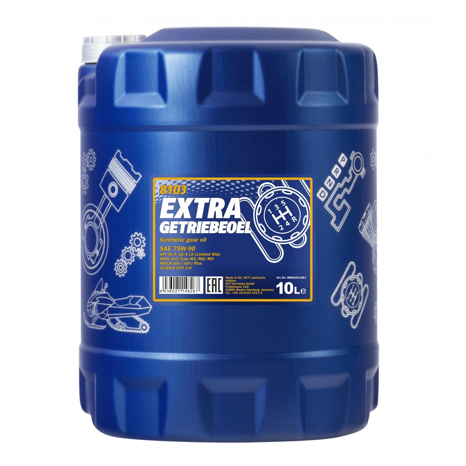 MANNOL MN8103-10 Huile de transmission 10L