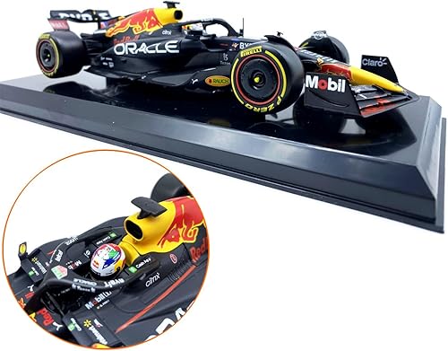 Miniatura 5 de Bburago 2022 124 Nuevo F1 RB18#11Perez Racing Compatible con Red Bull 124 Estática Aleación Coche Regalo Coleccionable Modelo Die Cast