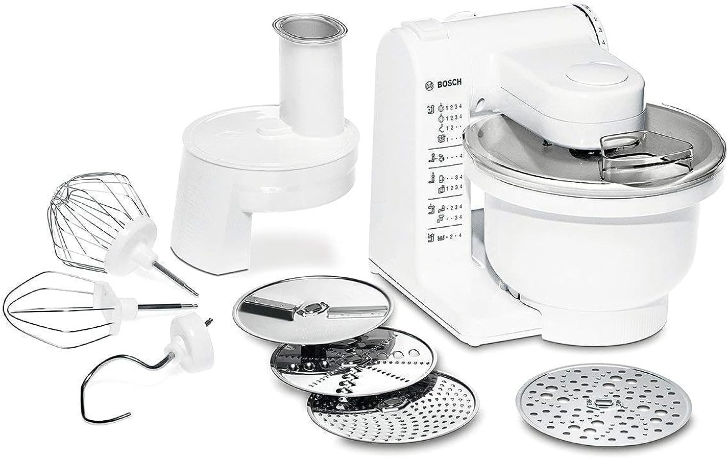 Bosch MUM4427 Food Processor - Food Processors (White)