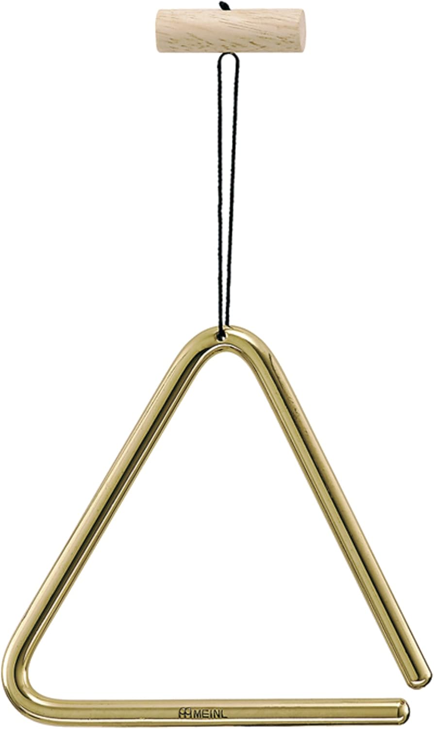 Meinl Percussion TRI15B 6-Inch Solid Brass Triangle with Metal Beater