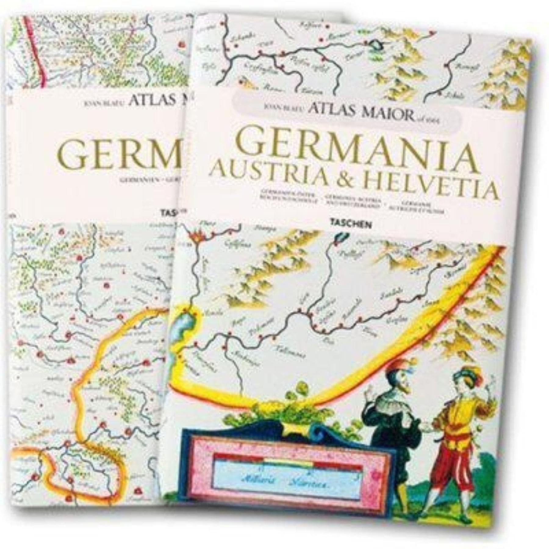 Atlas maior of 1665: 2 volumes : Tome 1, Germania ; Tome 2, Germania, Austria & Helvetia