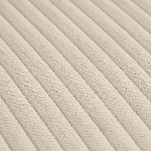 Miniatura 10 de Merax, Sofá modular beige de 92 pulgadas con bolsas de almacenamiento y 2 portavasos ocultos en los brazos para sala de estar