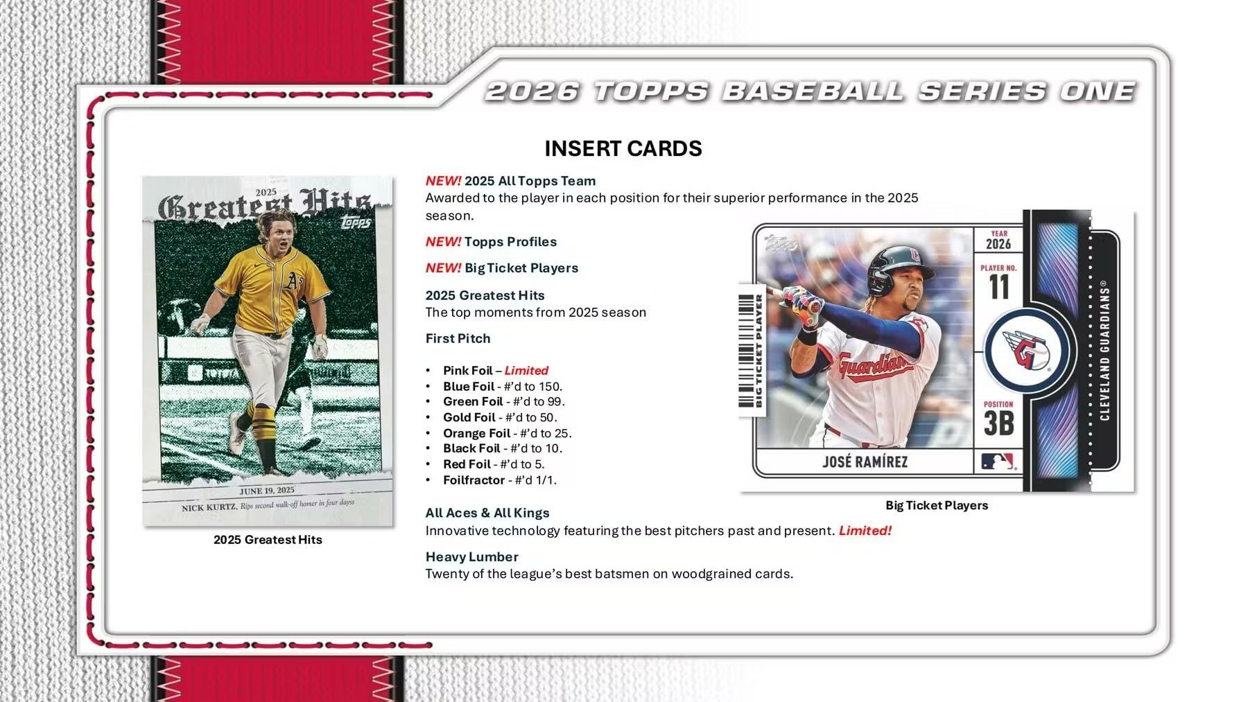 MLB 2026 TOPPS Serie 1 Baseball MEGA Box