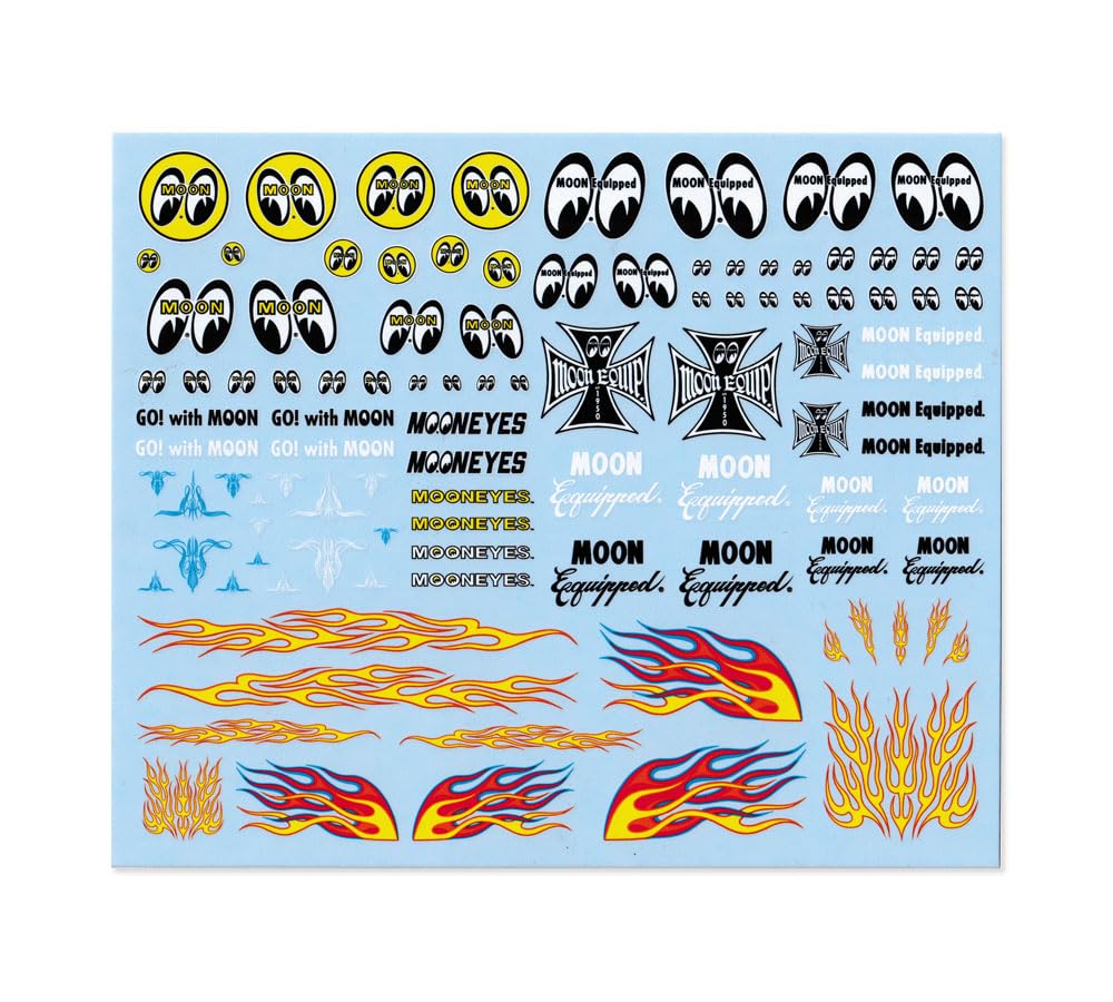 Amazon | ムーンアイズ ステッカー MOONEYES 1/64 ダイキャスト