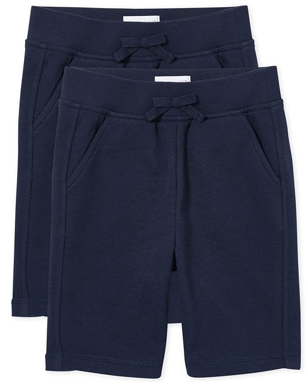 The Children's Place girls Active French Terry Shorts Pants, Tidal 2 Pack, Medium US by The Children's Place - Used condition - US$18.50