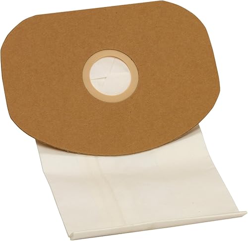 Carpet Pro 06.415 Bolsas de vacío de papel para aspiradora de mochila, paquete de 10