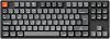 Keychron K8 Max 80% TKL RGB Turkish Red Switch Wireless Aluminum Frame Carbon Black Mechanical Keyboard