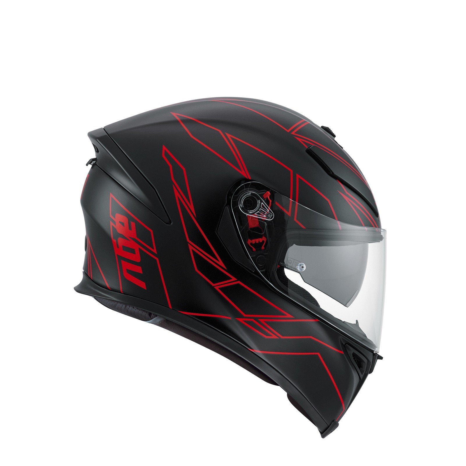 AGV K-5 S E2205 Motorbike Helmet, Multi PLK, Hero Black/Red, XL: Buy Online at Best Price in UAE