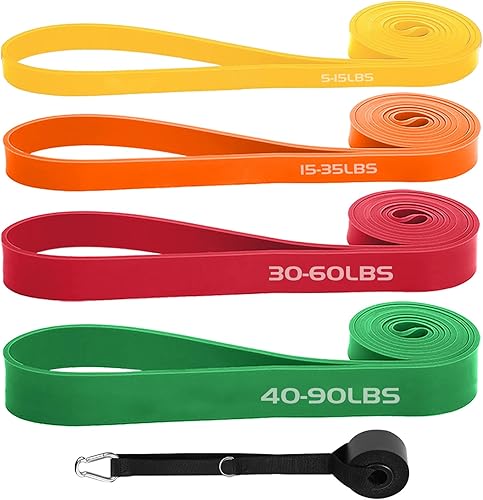 Bandas de resistencia para entrenamiento, juego de bandas de dominadas, equipo de entrenamiento en casa, bandas de entrenamiento para hombres y