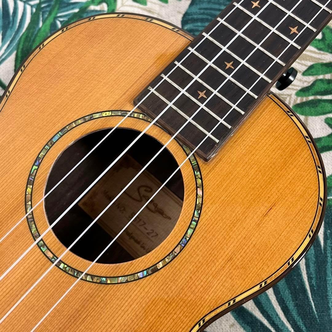 Amazon.co.jp: Smijer シダー材 杉 単板のテナーウクレレ ウクレレ専門  