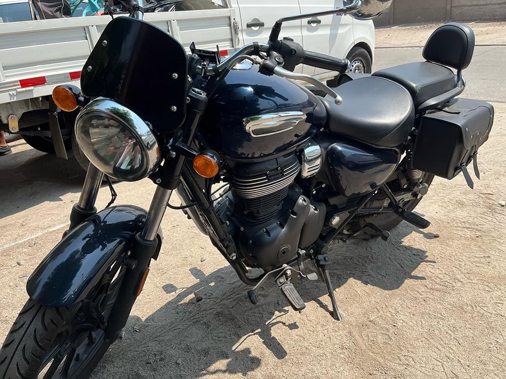 Per Royal Enfield Meteor 350 Interceptor 650 350 Hunter 350 Continental GT Parabrezza Parabrezza Schermo Deflettore Copertura Protezione