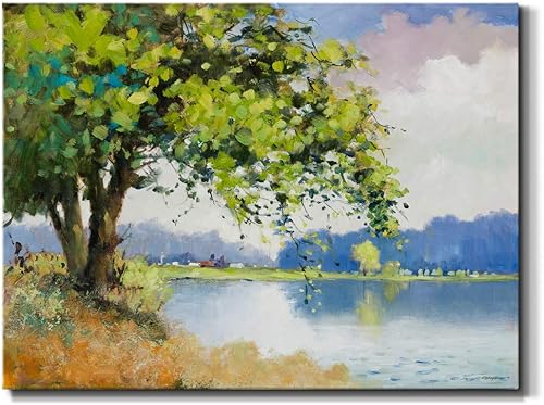 Miniatura 29 de Renditions Gallery Arte de pared con mapa del mundo, lienzo de alta calidad con envoltura de galería, listo para colgar, 24 pulgadas de alto x 36