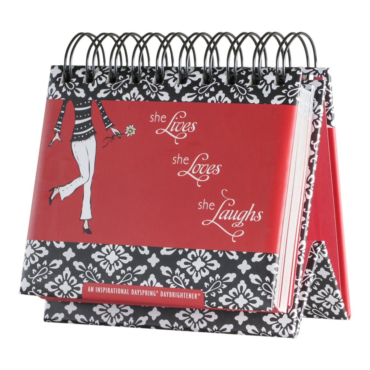 DaySpring Flip Calendar - She Lives, Loves, Laughs - 22600