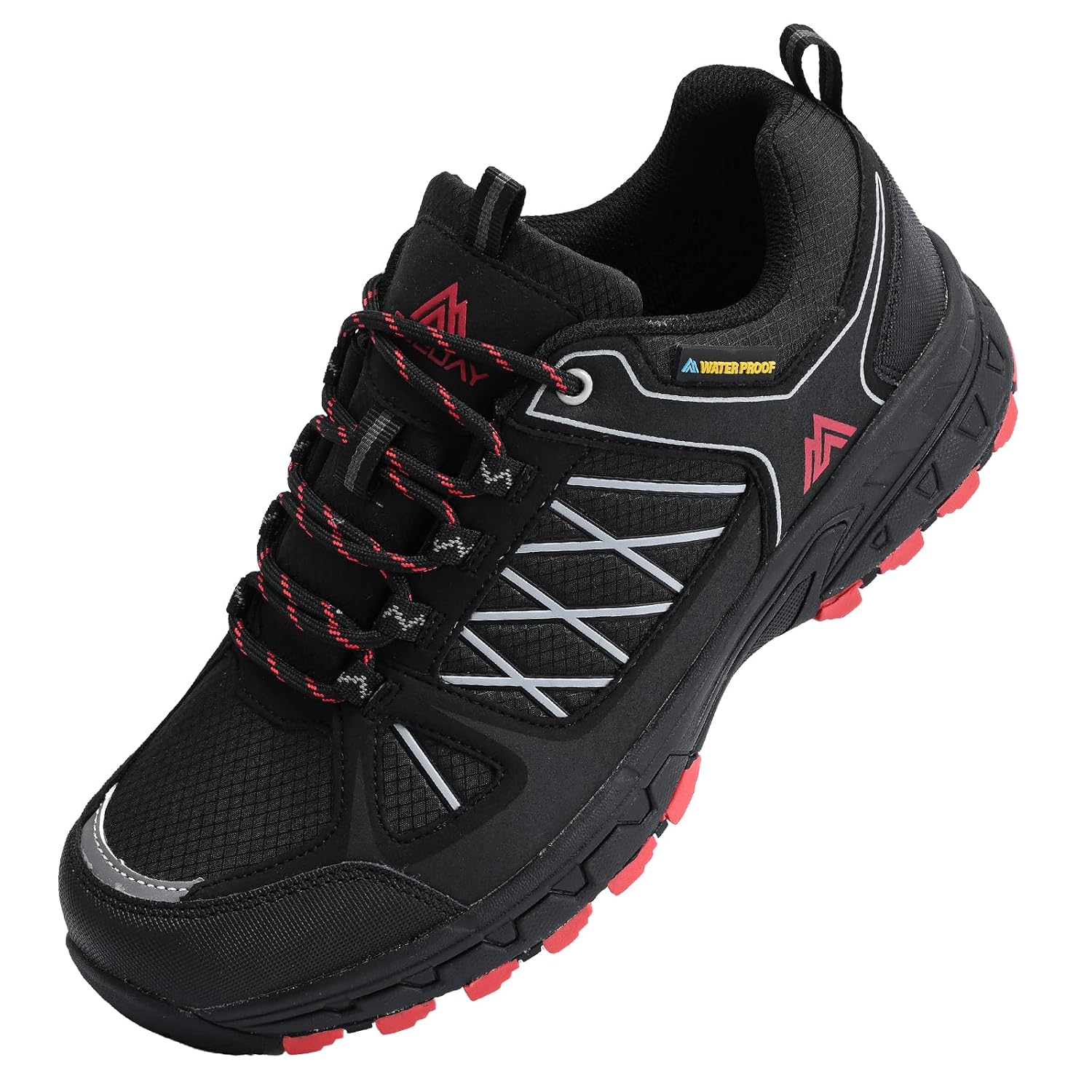 Queday Waterproof Hiking Shoes for Men, Lightweight, Non-Slip, Outdoor, Breathable, Hiking, Trekking, Hiking Paths - Review, Price and Buying Guide