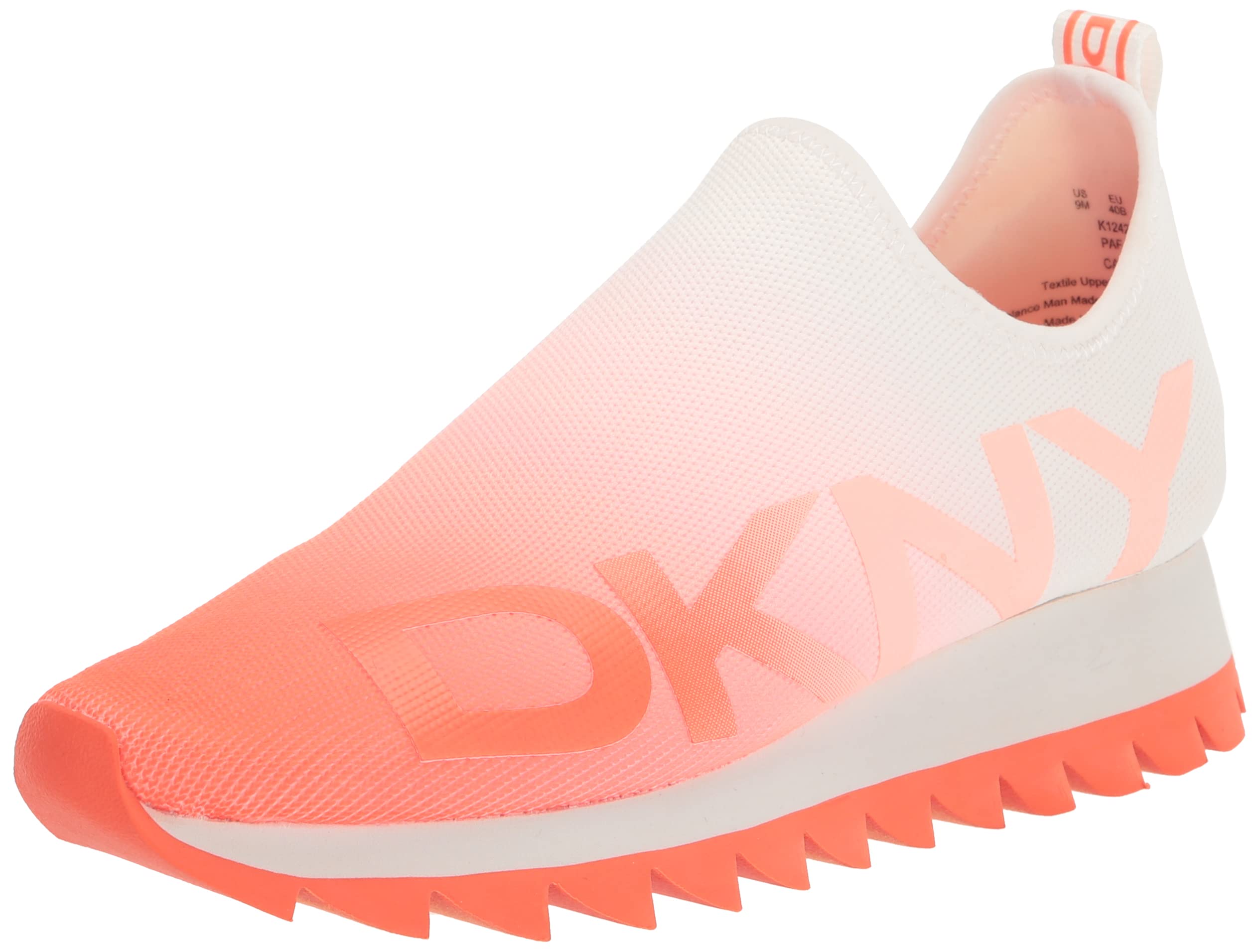 DKNY Women's Essential Slip-On Sneaker - Lightweight Comfort Casual Shoes