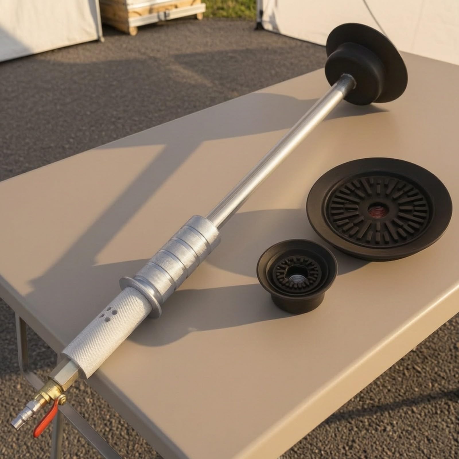 Ventosa per Facile da Usare Impugnatura Zigrinata Antiscivolo, Estrattore di Ammaccature Pneumatico, Durevole, Marllo per Riparazione, Ventosa Singola