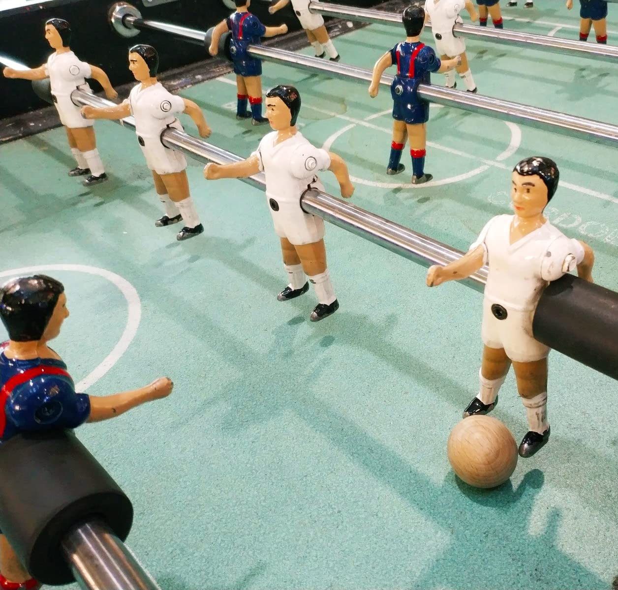 Palloni Da Biliardino In Legno Faggio 33mm - Lotto Da 20 Pezzi - Per Calcio Balilla - Foto 2