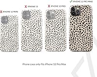 Vista 2 de BURGA Funda de teléfono para iPhone 12 Pro Max, bonita, moderna, estética, con patrón, protección rígida, se adapta a Apple iPhone 12 Pro Max