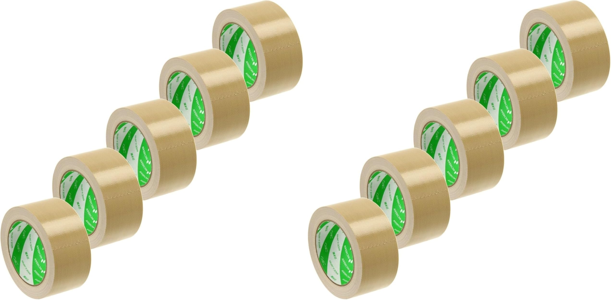 Amazon.co.jp: ニチバン 布テープ 50mm×25m 5巻パック 12150-5P 黄土