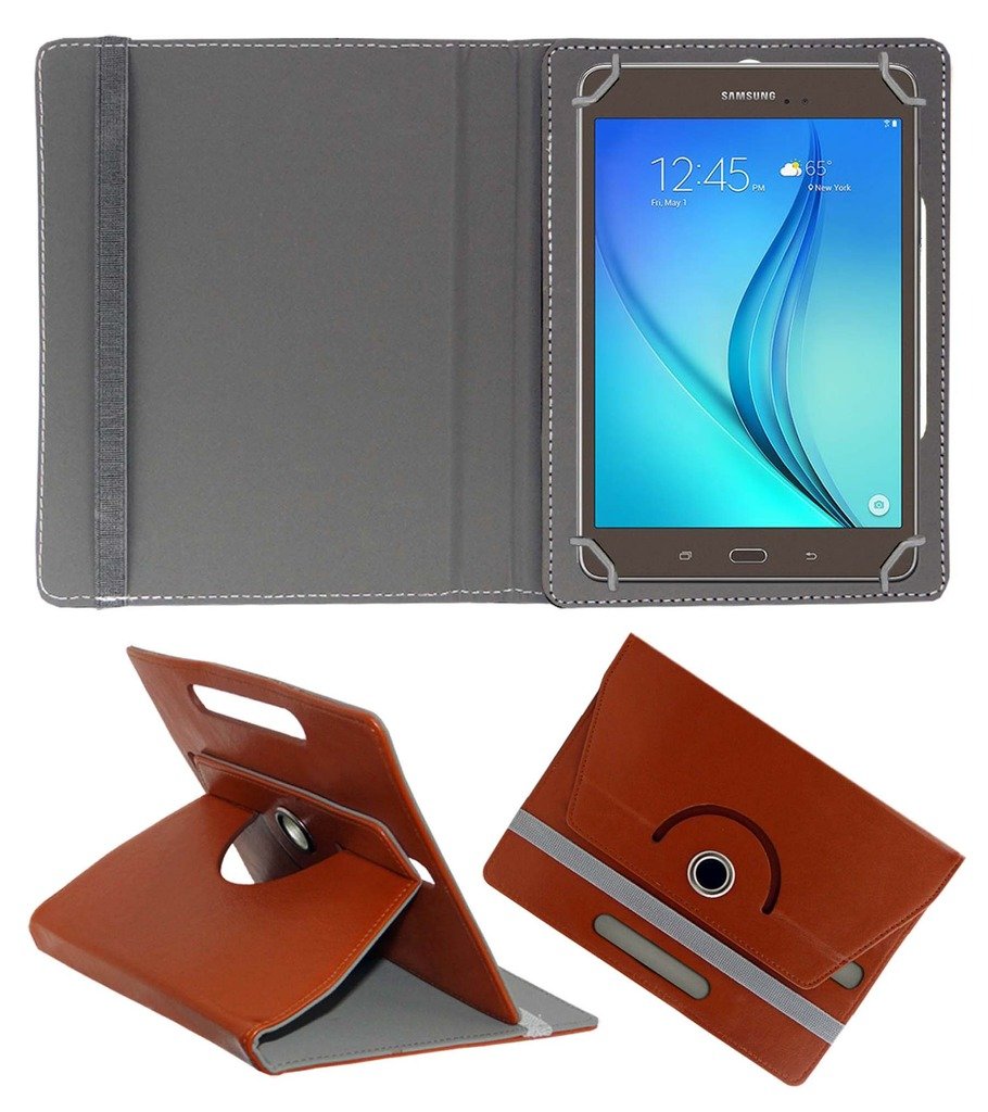 Acm Rotating 360 Leather Flip Case Compatible with Samsung Galaxy Tab A T355y Tablet Cover Stand Black (B01D7L46Z8) Amazon Price History, Amazon Price Tracker