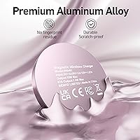 Vista 7 de BENFEI Magnetic Wireless Charger 15w Compatile with MagSafe Charger/iPhone 16/16 Pro/16 Plus/16 Pro Max/iPhone 15 Pro Max Plus/iPhone 14 13 12