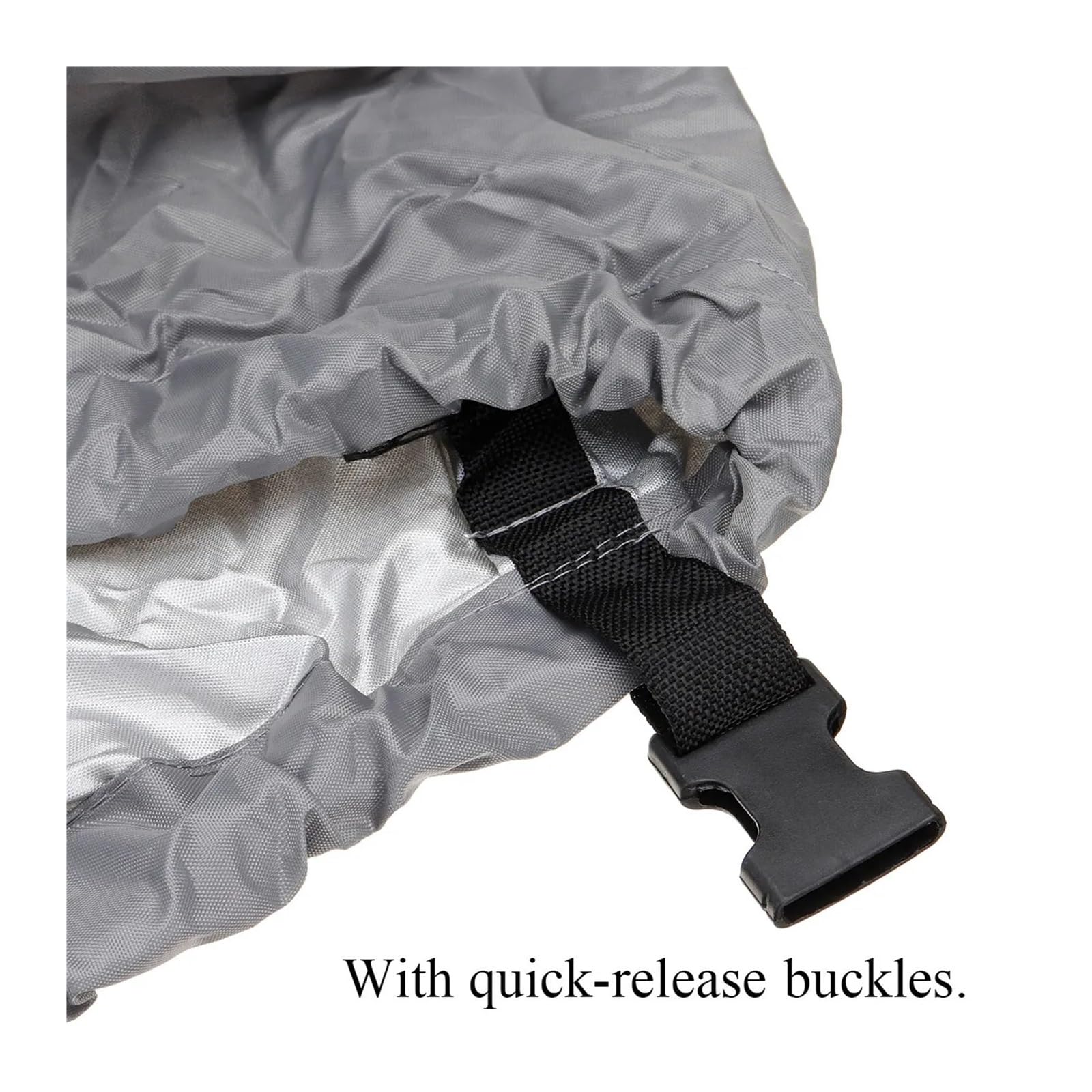 Telo copri barca 4.1-4.5m 210D Copertura for barca grigia Copertura for neve invernale Copertura for barca aperta rimorchiabile Tende da sole impermeabile Accessori