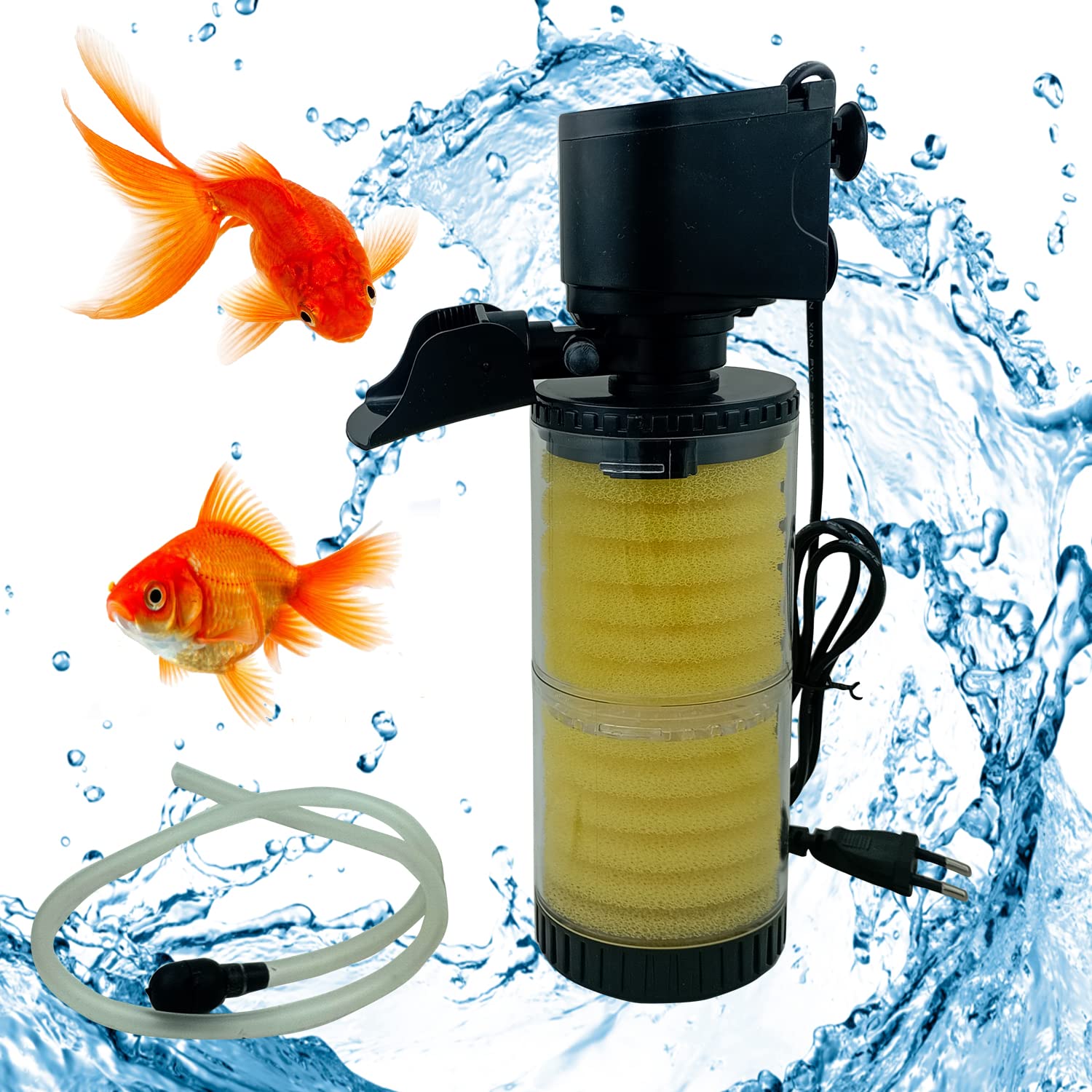 See full amazon price history chart for Blue Pet Aquarium Multifunction Waterproof Submersible Internal Filter, Clean Fish Waste, Water Circulation, Dissolved Oxygen Water Pump with Sponge (Blue PET-BL-8300F-POWER: 20W/ F.MAX: 800L/H) Blue Pet Aquarium Multifunction Waterproof Submersible Internal Filter, Clean Fish Waste, Water Circulation, Dissolved Oxygen Water Pump with Sponge (Blue PET-BL-8300F-POWER: 20W/ F.MAX: 800L/H) (B0BQGDX4FN) Amazon Price History, Amazon Price Tracker
