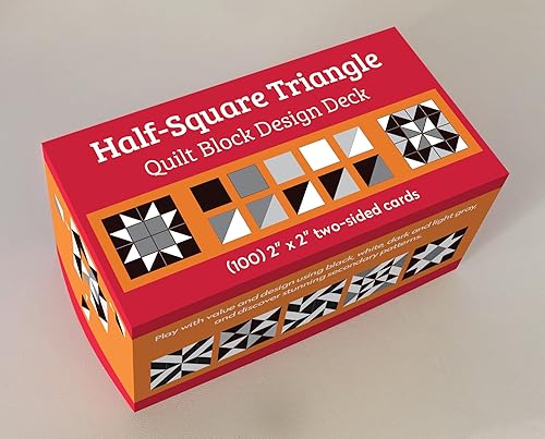 Half-Square Triangle Quilt Block Design Deck - Sewing Gifts For Coworkers