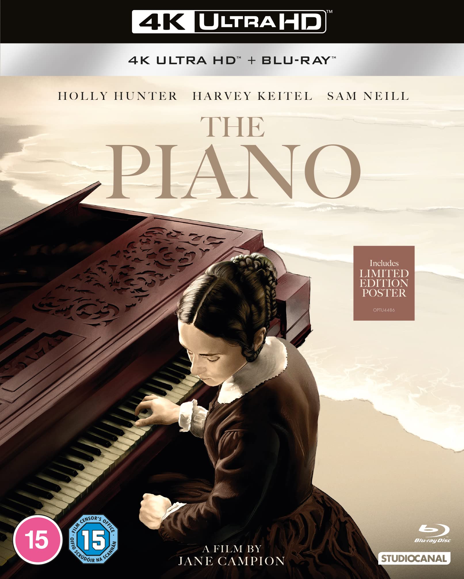 The Piano - 4K UHD [Blu-ray] [Region A]