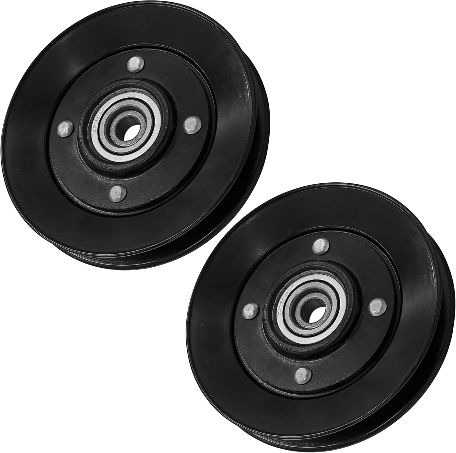 Caltric 48in 54in 60inDeck Idler Pulley Compatible with John Deere AM130098 F620 F680 F687 x2