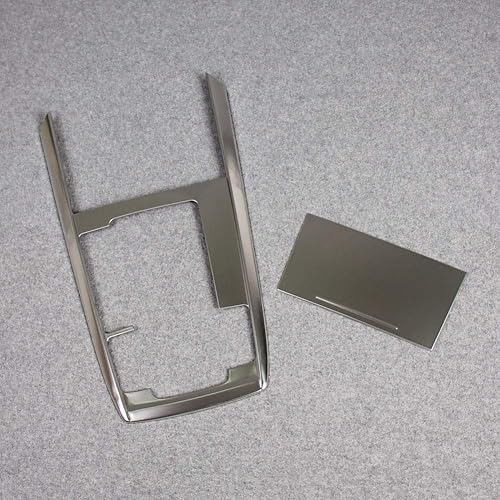 Miniatura 10 de Beautost Compatible con Mazda CX-30 CX30 2020 2021 2022 2023 2024 2025 Cubierta de panel multimedia de acero inoxidable (negro) Negro -,Fibra