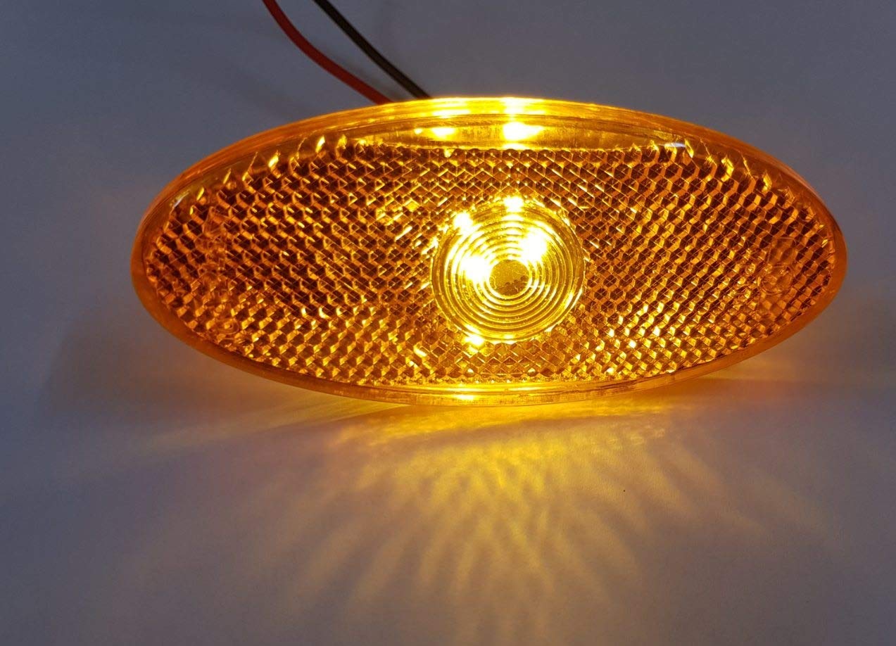 6x orange 12V LED Seitenmarkierungsleuchten für MASTER MK3 MOVANO MK2 2010–2016