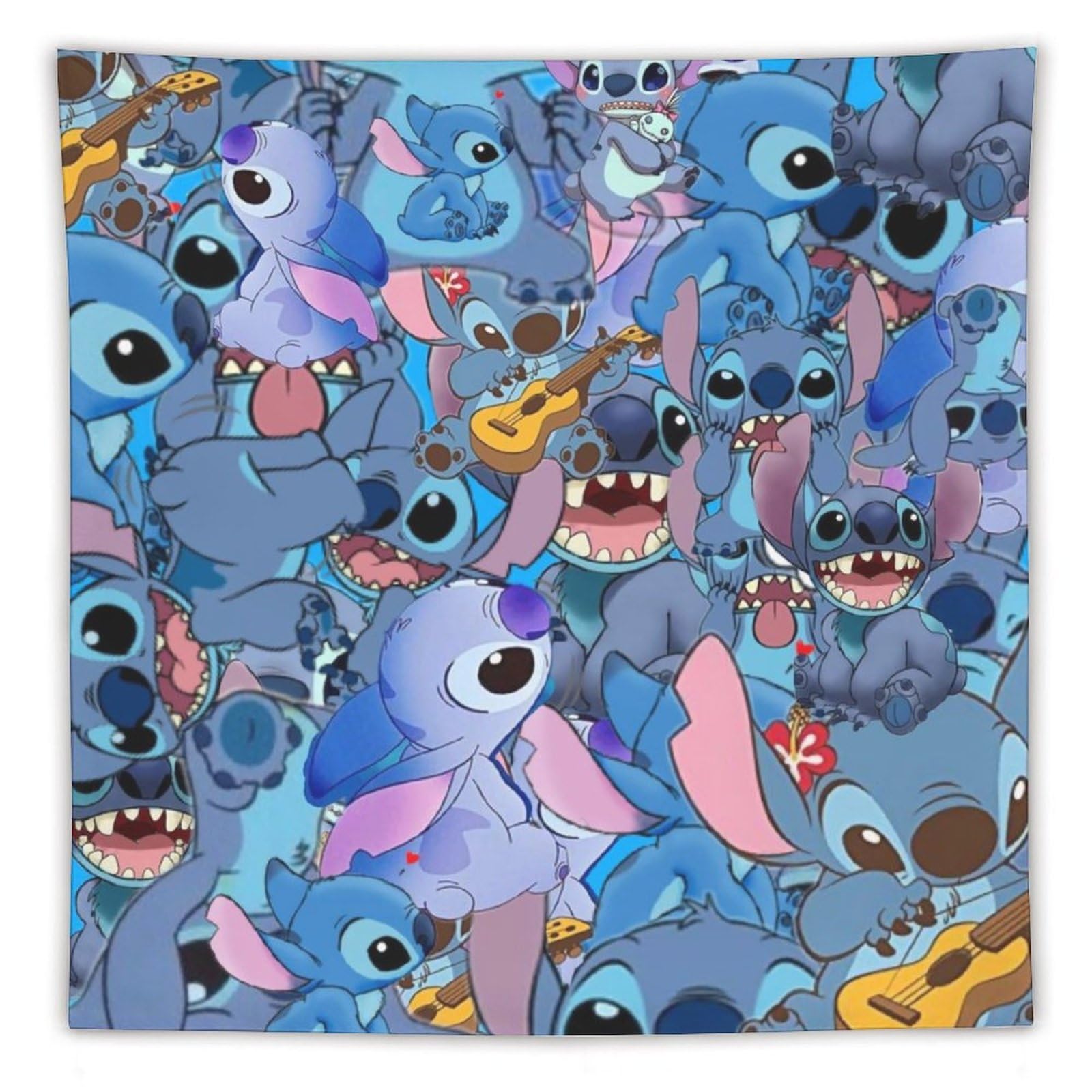 Amazon.co.jp: Stitch スティッチ タペストリー 壁掛け壁画 窓カーテン