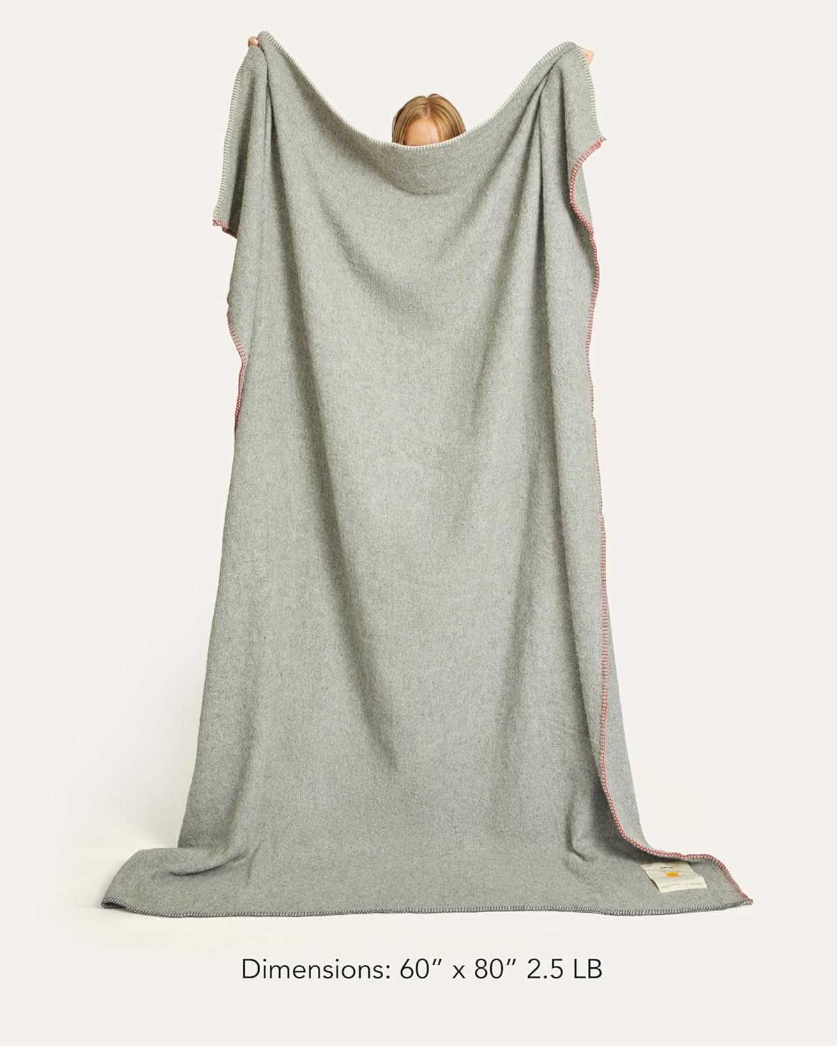 UnHide Knit Alpaca Blanket - 60" x 80" Ultra-Soft & Lightweight Throw - Made with Alpaca & Merino Wool - Sustainable & Ethically Sourced - Silver Fox