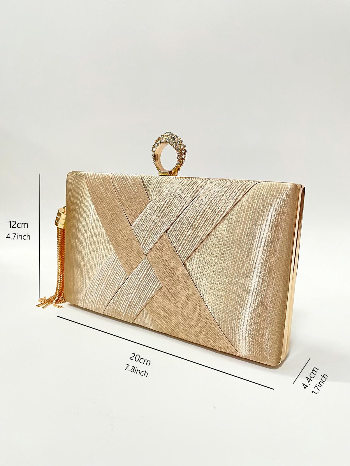Damska torebka z uchem torebka wieczorowa torebka damska łańcuszek Crossbody Box dostawa