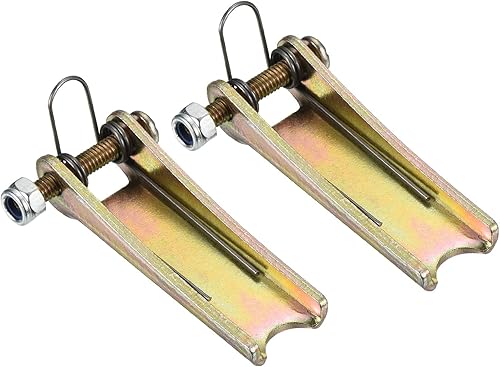 PATIKIL Kit de cierre de seguridad de gancho de 2 pulgadas, paquete de 2 piezas de repuesto de enganche de receptor de remolque de metal para