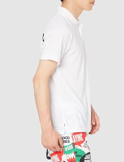 Amazon.co.jp: Jack Bunny 262-3160331 Men's Short Sleeve Polo Shirt
