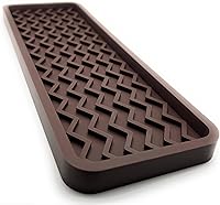 Vista 15 de Happitasa - Bandeja organizadora de silicona para lavaplatos, soporte de esponja y protector de encimera Jabonera y bandeja dispensadora para baño