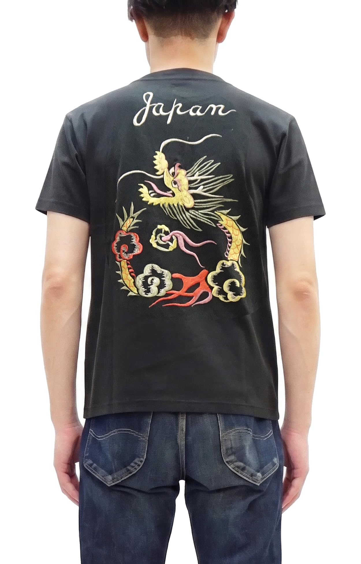 新品⭐︎HOTEI ドラゴン刺繍 Tシャツ レッド 新品⭐︎HOTEI ドラゴン刺繍 Tシャツ レッド 新品⭐︎HOTEI ドラゴン