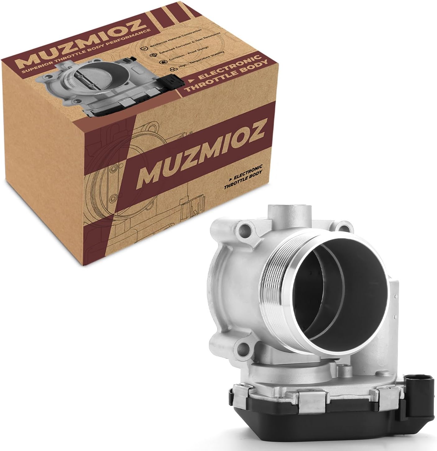 Electronic Throttle Body Assembly for Audi A3 A4 A5 A6 Q3 TT Quattro allroad Q5 S3 Volkswagen Arteon Atlas Tiguan Jetta Passat CC Golf 1.8L 2.0L L4 – OEM Replacement Part # S20070 977-846 67-4003