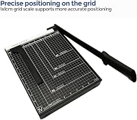 EDIESI A4 Papírvágó Gép Precíziós Kézi Vágóeszköz Fotó Nyíráshoz - A4, black, Single 4