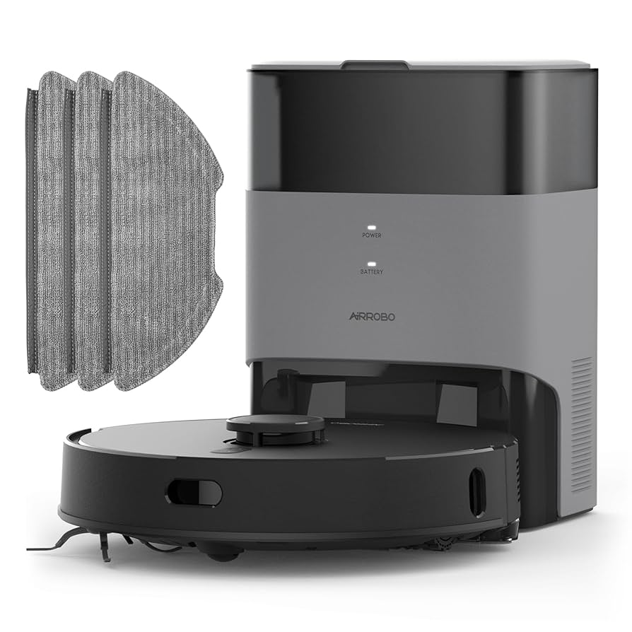 ⭐︎未開封・新品⭐︎AIRROBO ロボット掃除機 T20+ AIRROBO T20+ Robot Vacuum and Mop Combo