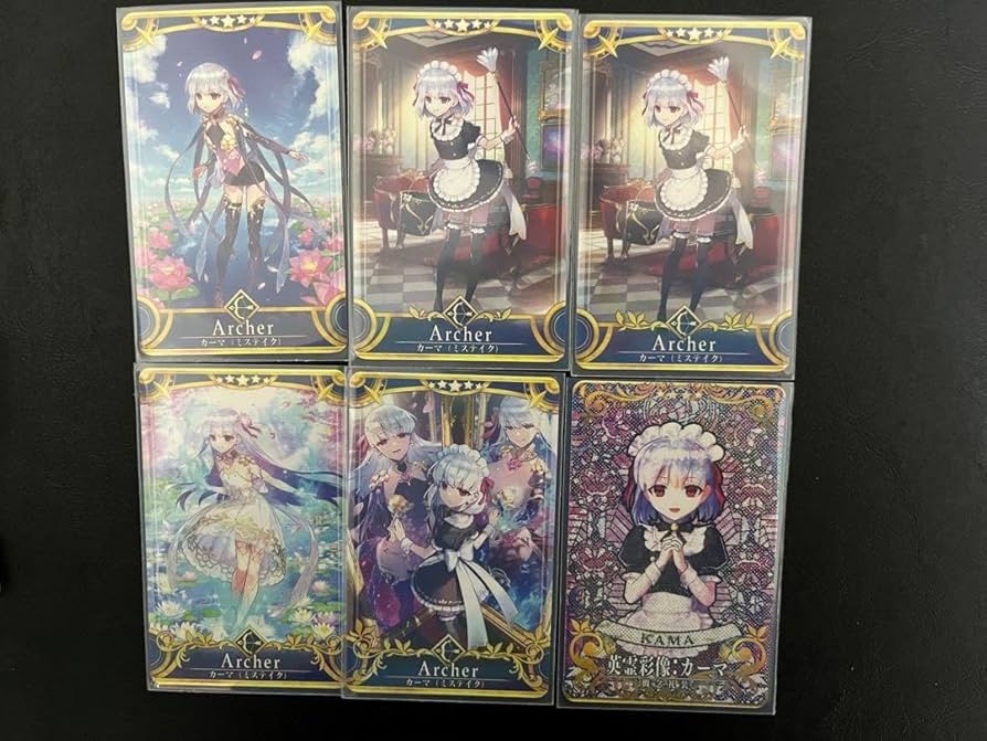 Amazon.co.jp: FGOAC カーマ ミステイク 再臨カードセット
