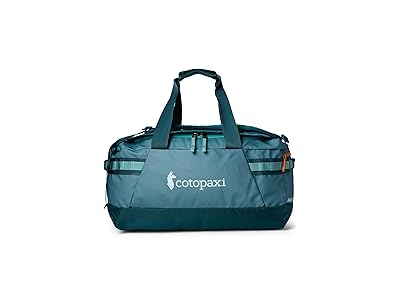 Cotopaxi Allpa Getaway 55 L Duffel Weekender/Overnight Luggage Blue Spruce and Abyss, Mesh/Nylon/Polyester