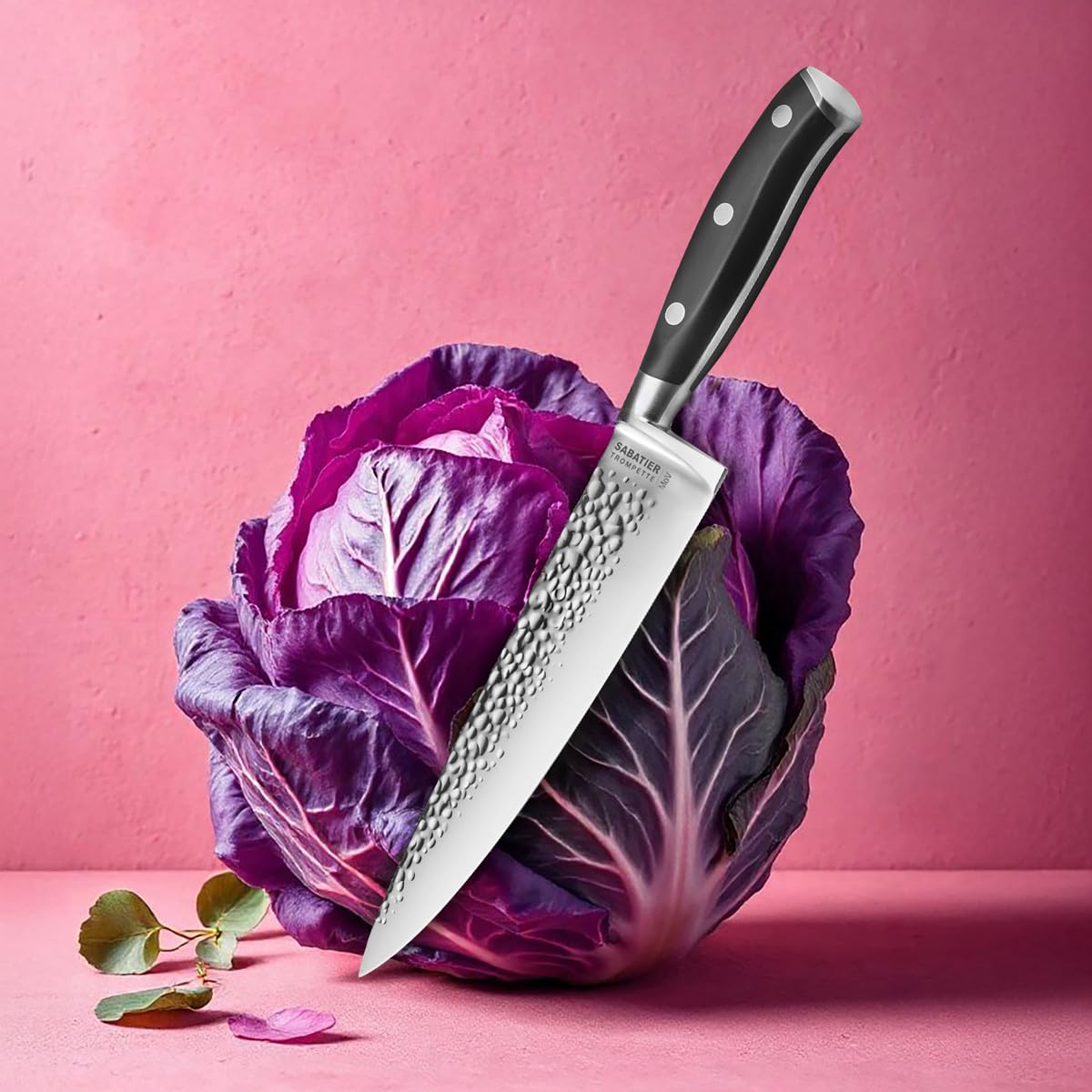 SABATIER TROMPETTE Carbon - Set 4 couteaux de cuisine