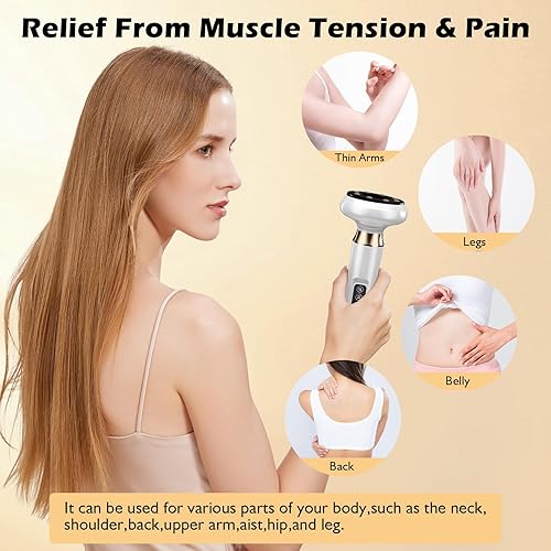 Miniatura 3 de Masajeador portátil de celulitis, nuevo removedor de celulitis para piernas, masajeador vibratorio recargable inalámbrico para brazos, piernas,