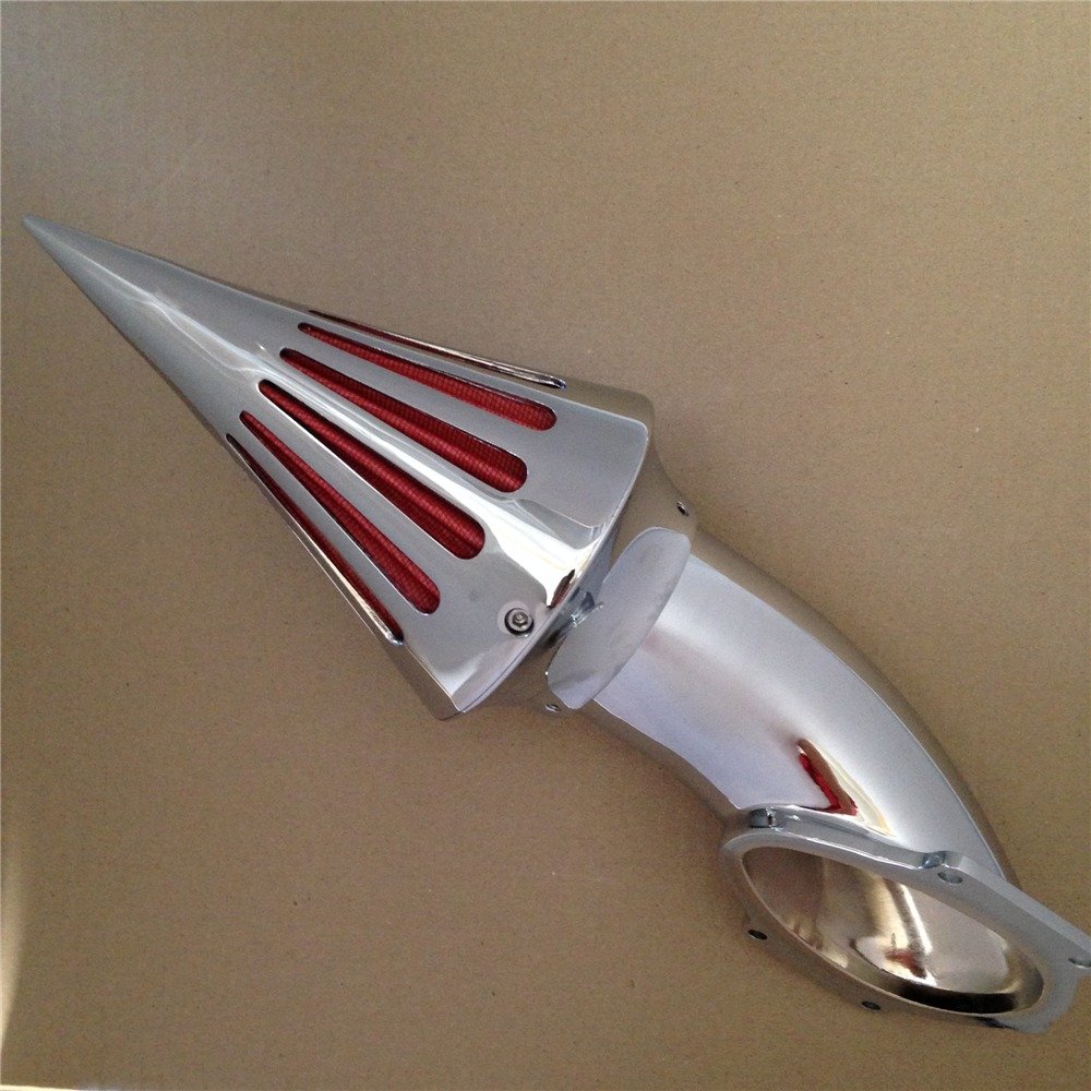 Zestawy filtrów powietrza filtr wlotowy kompatybilny z Yamaha Vstar V-Star 650 wszystkie roczniki 1986-2012 CHROM