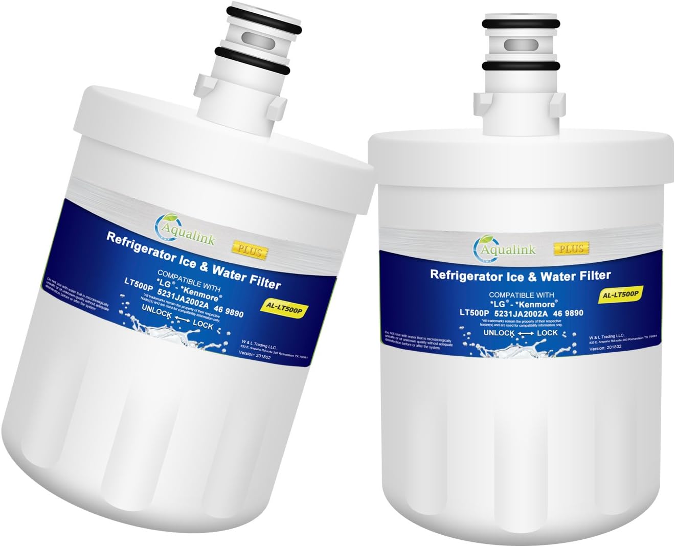 Aqualink plus LT500P Refrigerator Water Filter Replacement